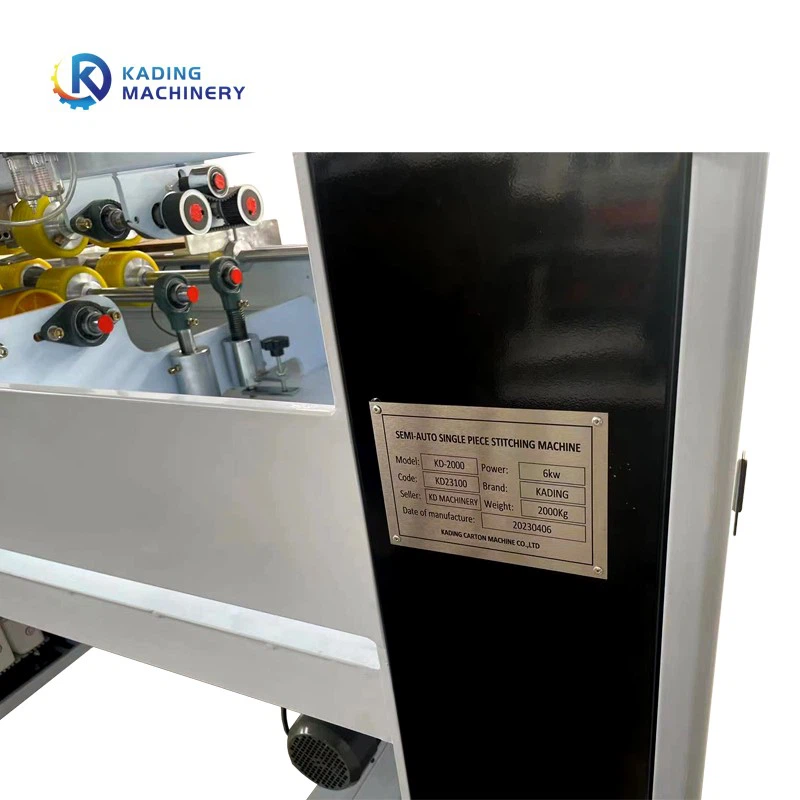 manual carton box stitching machine