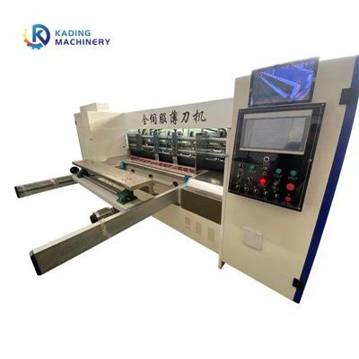 Geautomatiseerde volledige servo golfkleed Slitter Scorer Machine